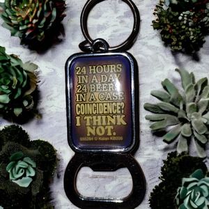 Hilarious funny vintage keychain for you beer drinkers out there